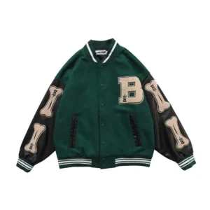 BaseBAll Jacket Green