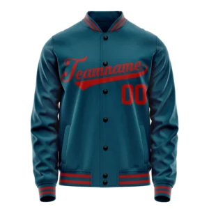 BaseBAll Jacket Zinc with Black Buttons