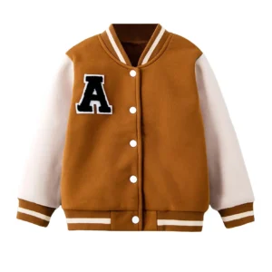 BaseBAll Jacket Brown