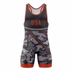 Wrestling Singlet Usa