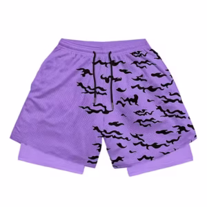 Hybrid Shorts Purple