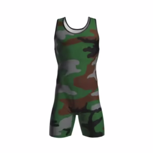 Wrestling Singlet Green