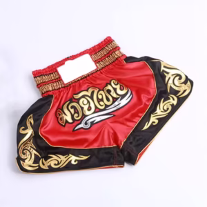 Muay Thai Shorts Red and Black