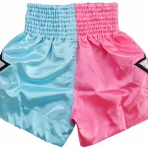 Muay Thai Shorts Blue and Pink