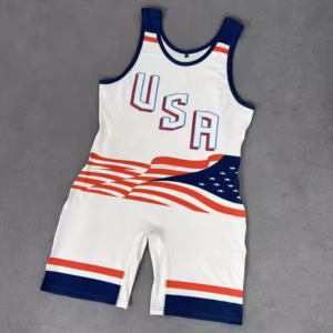 Wrestling Singlet White