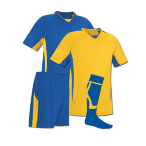Soccer Uniform Yellow and Blue