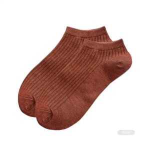 Solid Brown Socks