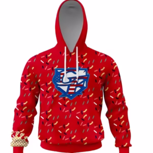 Sublimation Hoodie Red